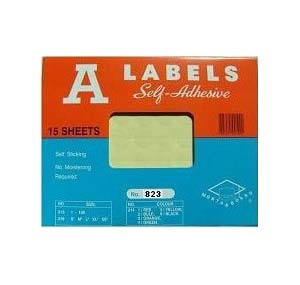 A LABEL -  823 23mm直徑透明標貼 (810個裝) 505207423