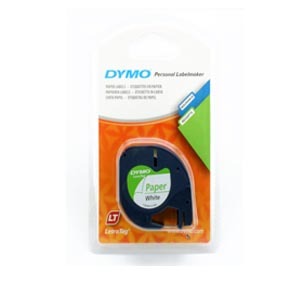 DYMO 91200 Letra Tag 機用標籤帶 (白色紙質) 505717910