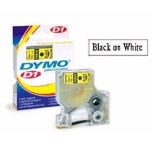 DYMO  SC53713 D1-TAPE  24mm x 7M (BLACK ON WHITE) 505745913