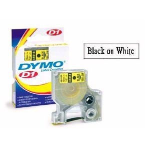 DYMO  SC45803 D1-TAPE  19mm x 7M (BLACK ON WHITE) 505745810