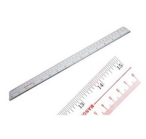 MANOK 104  15"  PLASTIC RULER (38cm) 505835000