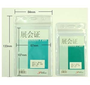 JAMA J207 透明直身人名掛牌 107mm x 67mm 506042207