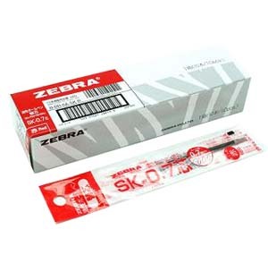 班馬 SK 按制多色原子筆用替芯 (10支裝) - 紅色 507130750
