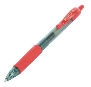 百樂牌 G2-7 按制啫喱筆 - 紅色  0.7mm 507210750