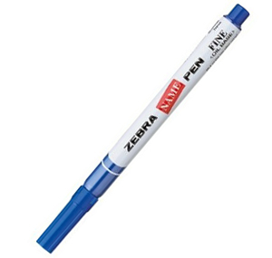 ZEBRA NAME PEN - BLUE 507315250