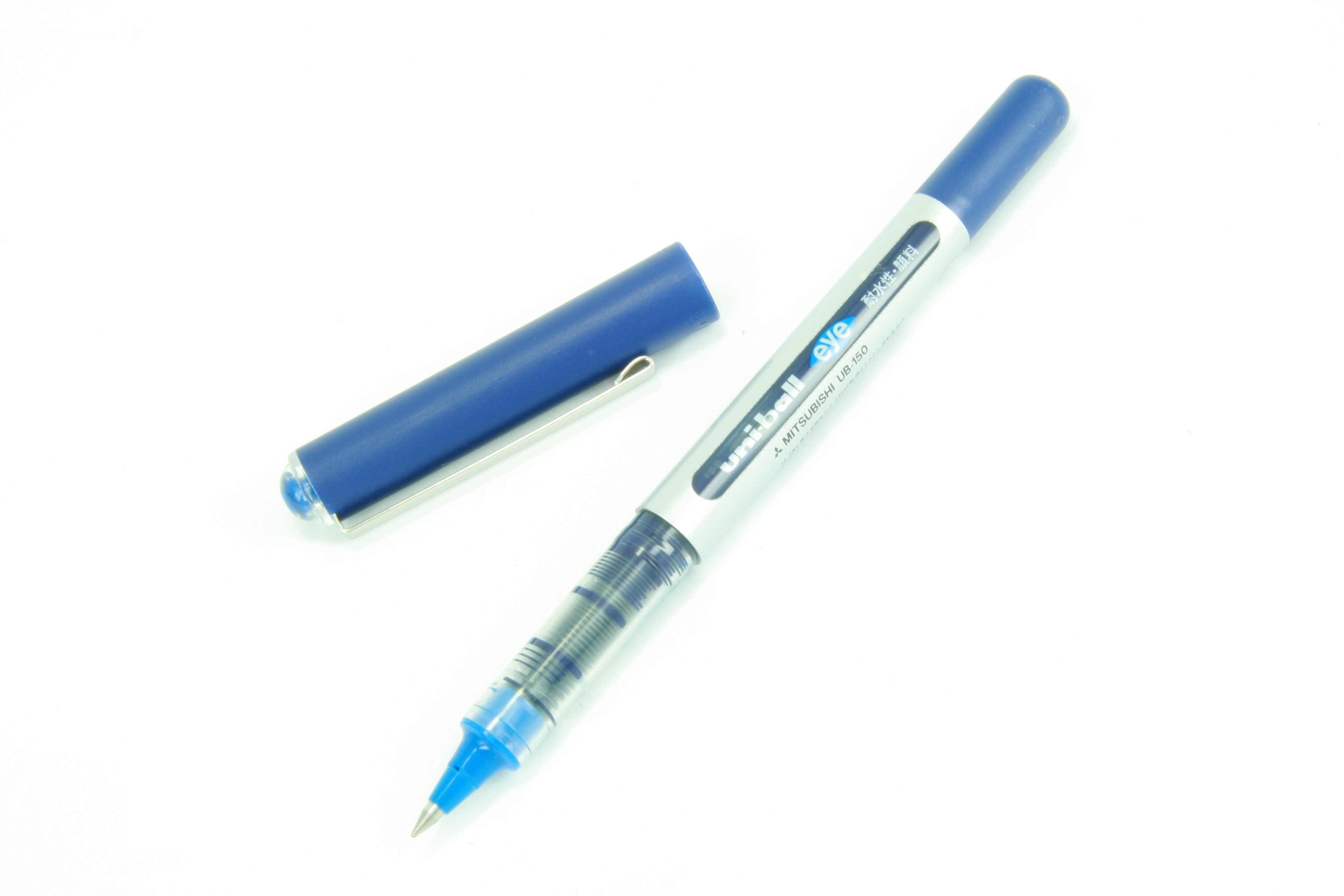 三菱 UB-150 透視耐水性走珠筆 - 藍色 507373250