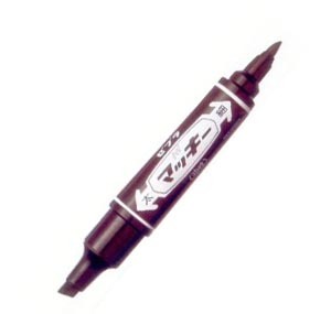 斑馬牌 MO-150-MC 大嘜奇雙頭記號筆 - 黑色 6.0/2.0mm 507531150