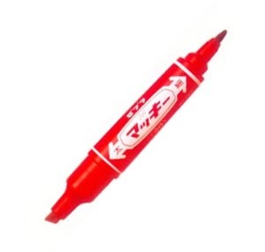斑馬牌 MO-150-MC 大嘜奇雙頭記號筆 - 紅色 507531750