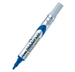 PENTEL MWL5S 幼咀後按式白板筆 - 藍色 507616250