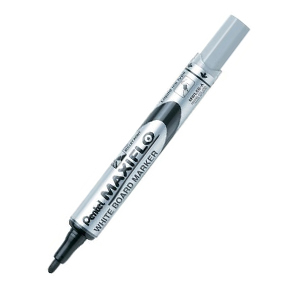 PENTEL MWL5S 幼咀後按式白板筆 - 黑色 507616150
