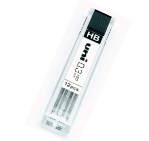 三菱 UL-1403 鉛芯 0.3mm - HB (12支裝) 507708000