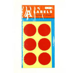 A-22  SEALING LABEL (48mm) 1-7/8"  24's 508230220