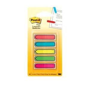 3M  684-ARR2  抽取式旗仔  (1/2" x 1-3/4"  5 COLOR) 508468840