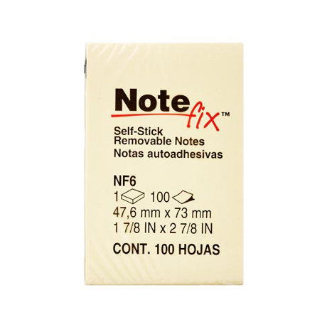 3M  NF6 Note Fix黃色報事貼(2"X3") 508480656
