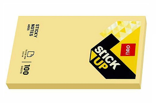得力 EA00553 可再貼便條紙 3" x 5" 508483650