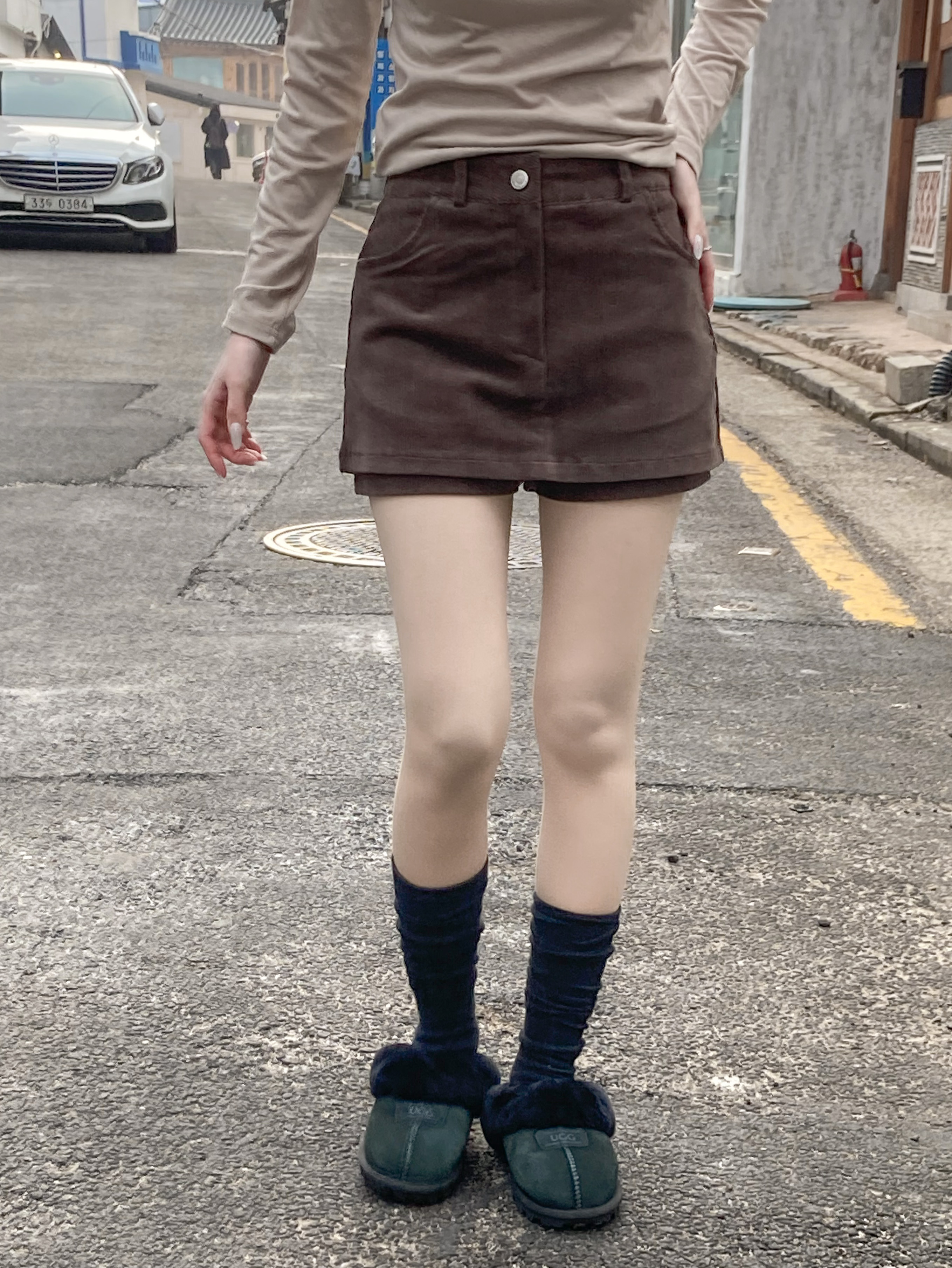 Little Button Skorts〈🇰🇷DAY 2〉