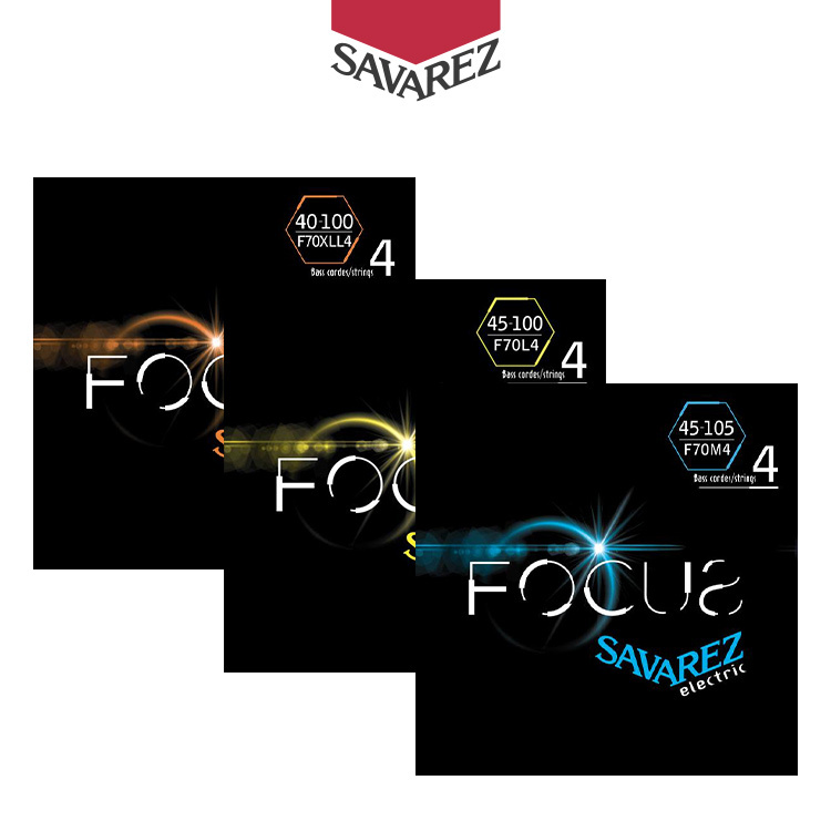 SAVAREZ Focus 系列 不鏽鋼纏繞 電貝斯弦