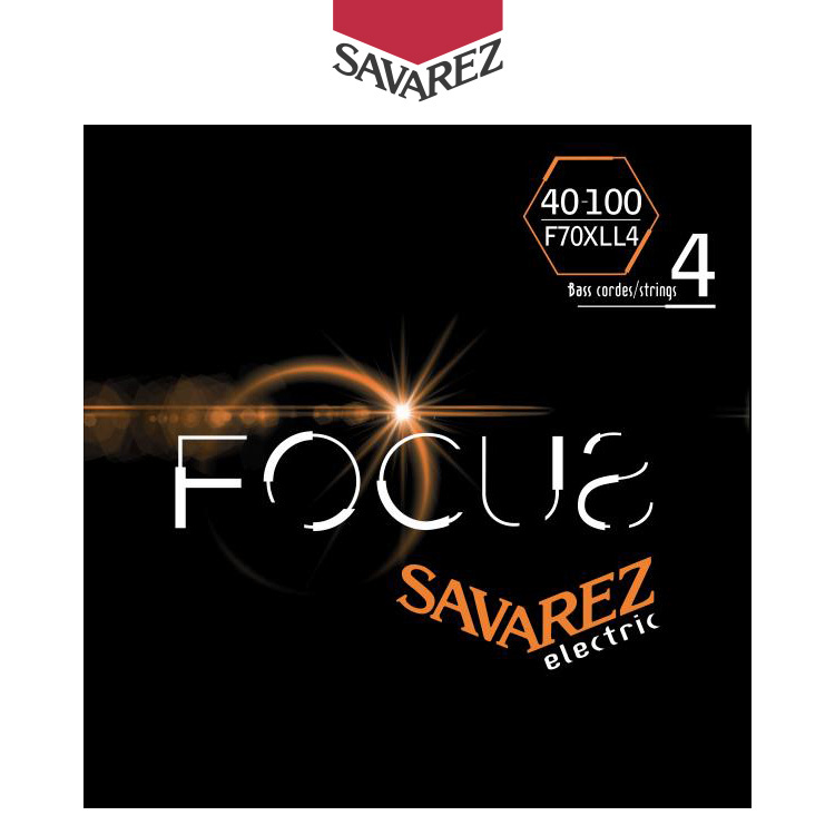 SAVAREZ Focus 系列 不鏽鋼纏繞 電貝斯弦