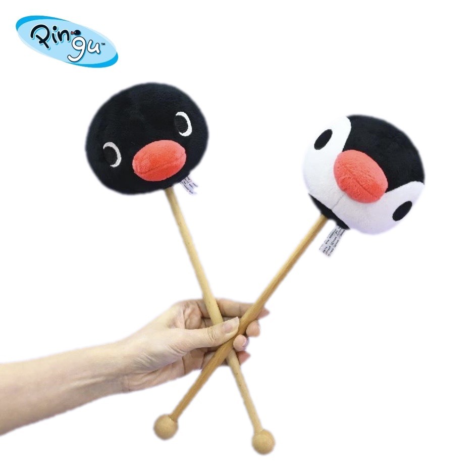 PINGU 企鵝家族 大頭玩偶捶背棒
