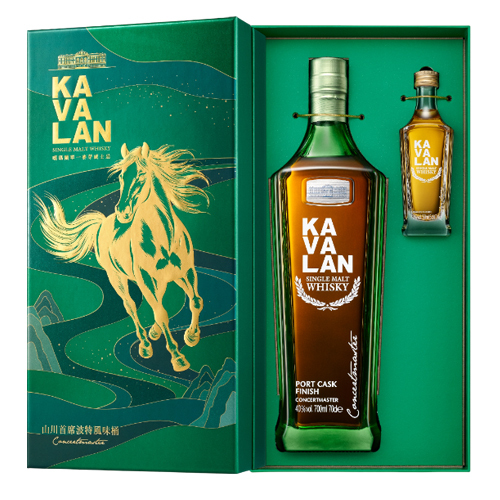 噶瑪蘭山川首席波特風味桶(2026新春)單一麥芽威士忌 (700ml + 50ml) [禮盒裝]