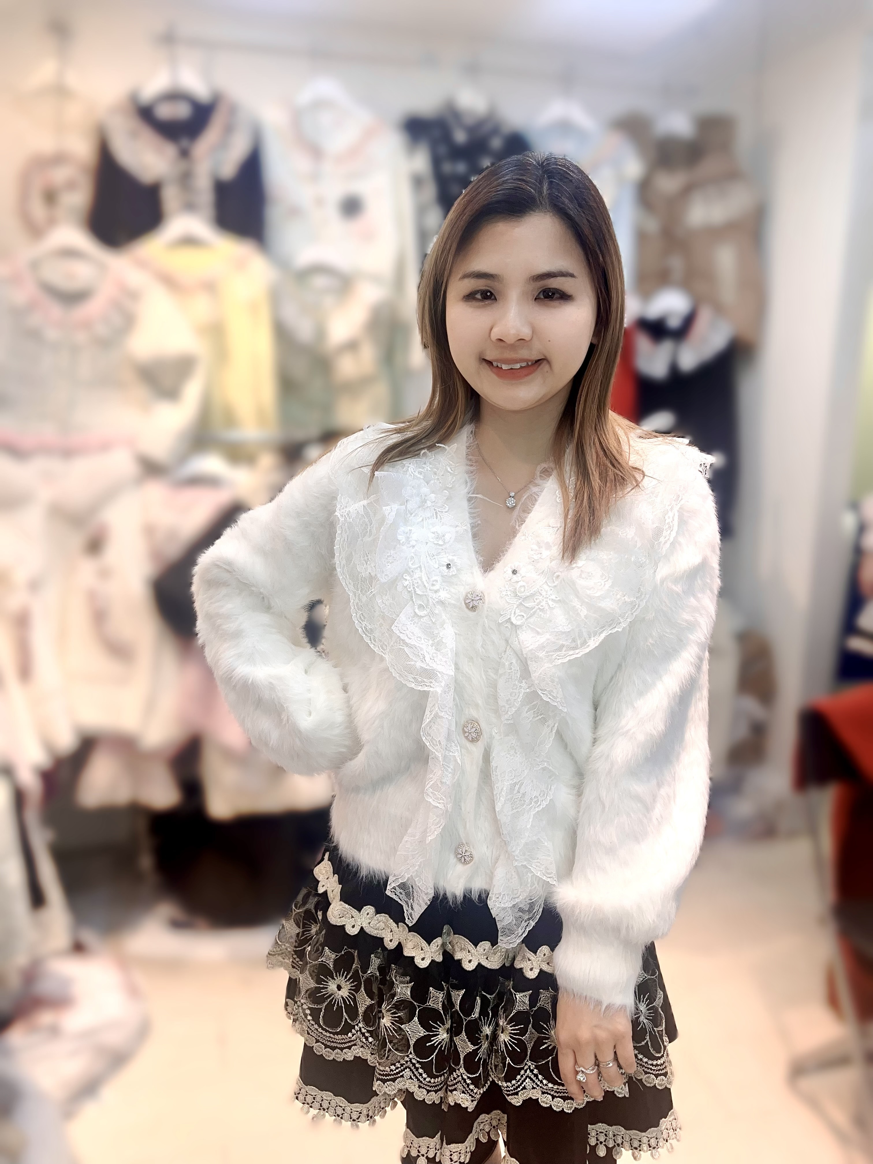 ED16 水刁毛 胸45 長20 $419 (一口價)