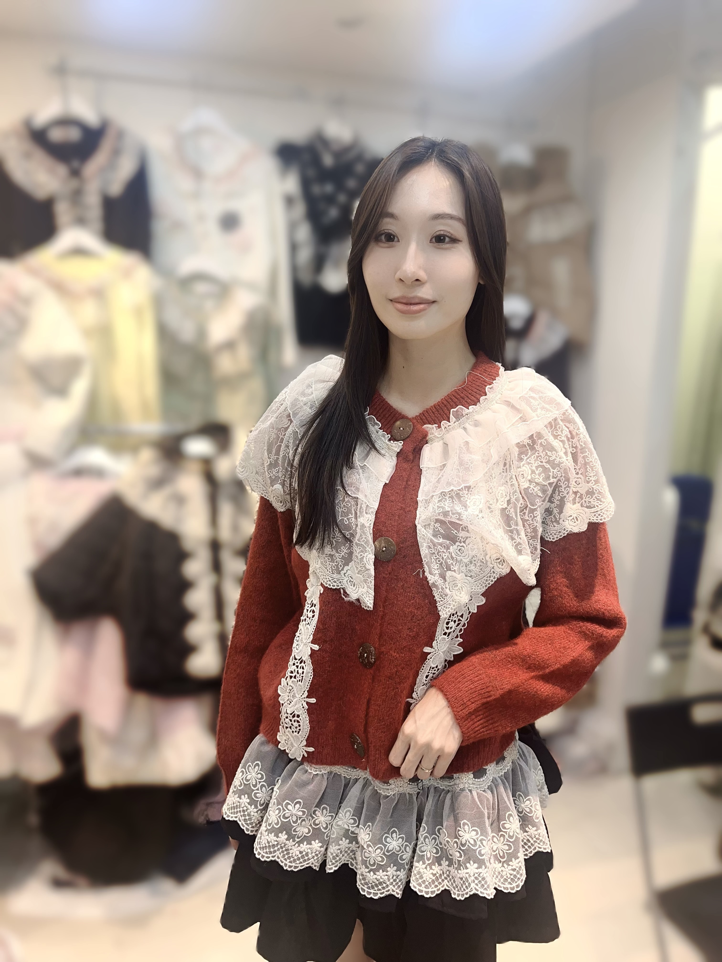 ED19  羊毛10%   胸44 長21 $409 (一口價)