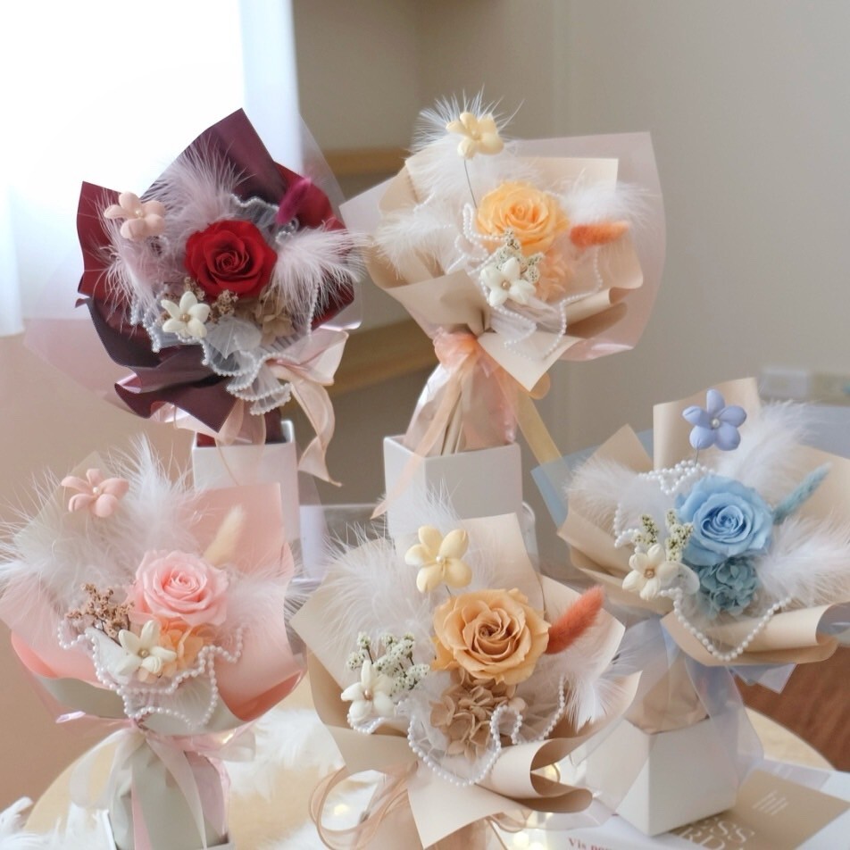 日常浪漫 / 永生厄瓜多玫瑰(6色）