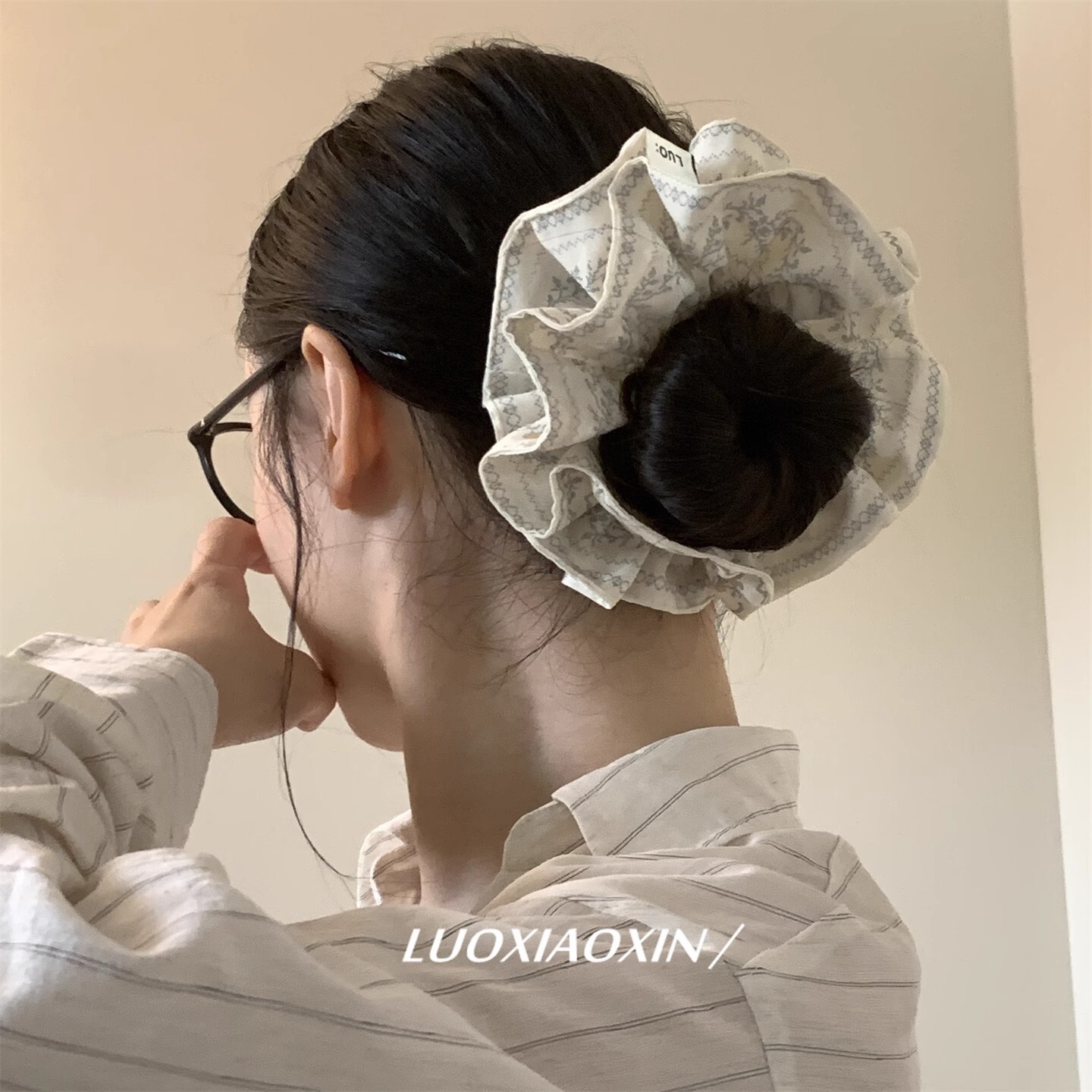 [2 FOR RM10] Forest Floral Scrunchie