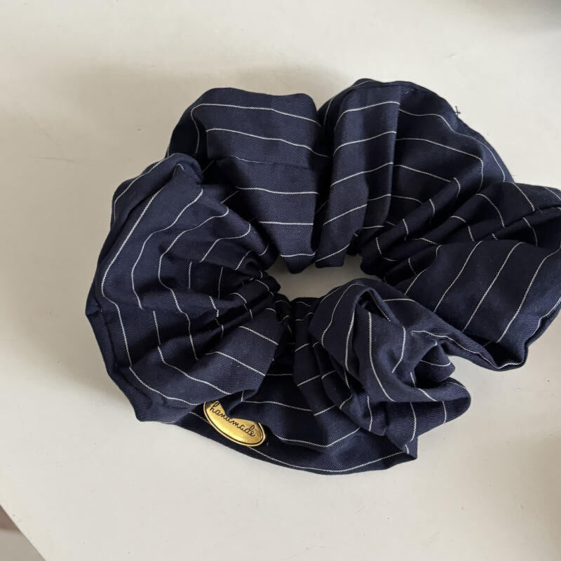 [3 FOR RM10] Black Stripes & Cherry Scrunchies