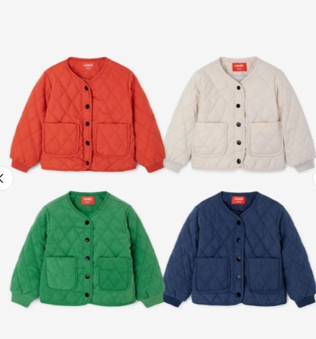 韓國品牌 OZKIZ  菱格純色外套|4 色