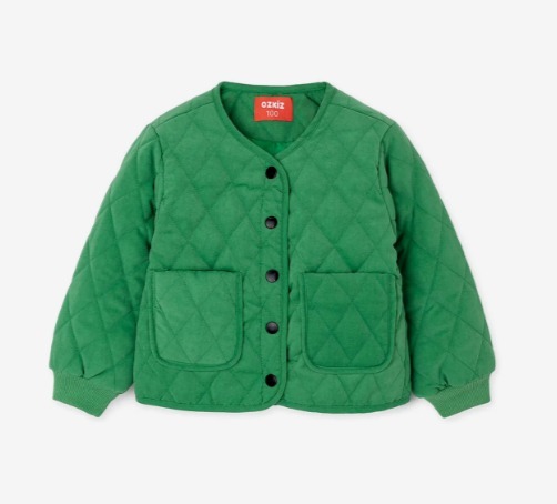 韓國品牌 OZKIZ  菱格純色外套|4 色