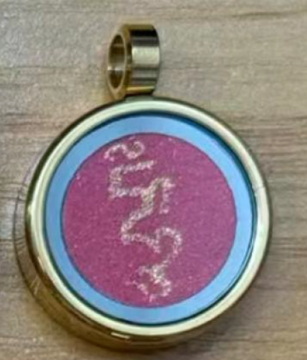 AG260115-Y5-DU251211001-3-12生肖種子字吊咀-文殊(兔)送 鈦鋼鍊 (3月頭到貨只限尖沙咀門店自取）