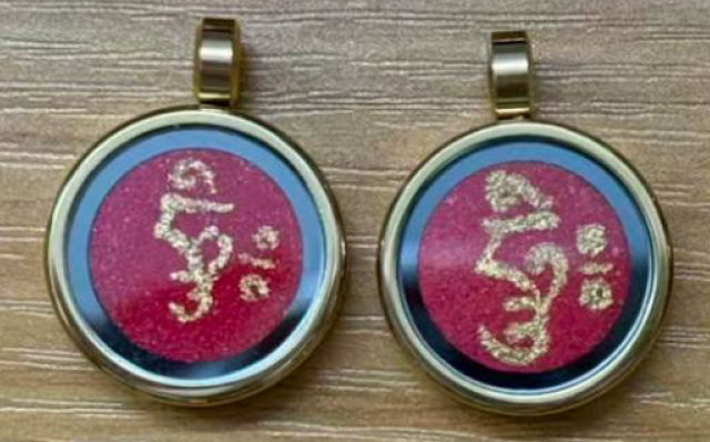 AG260115-Y6-DU251211001-4-12生肖種子字吊咀-普賢(龍、蛇)送 鈦鋼鍊 (3月頭到貨只限尖沙咀門店自取）