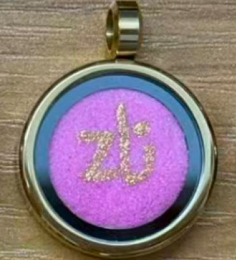 AG260115-Y7-DU251211001-5-12生肖種子字吊咀-大勢至(馬)送 鈦鋼鍊 (3月頭到貨只限尖沙咀門店自取）