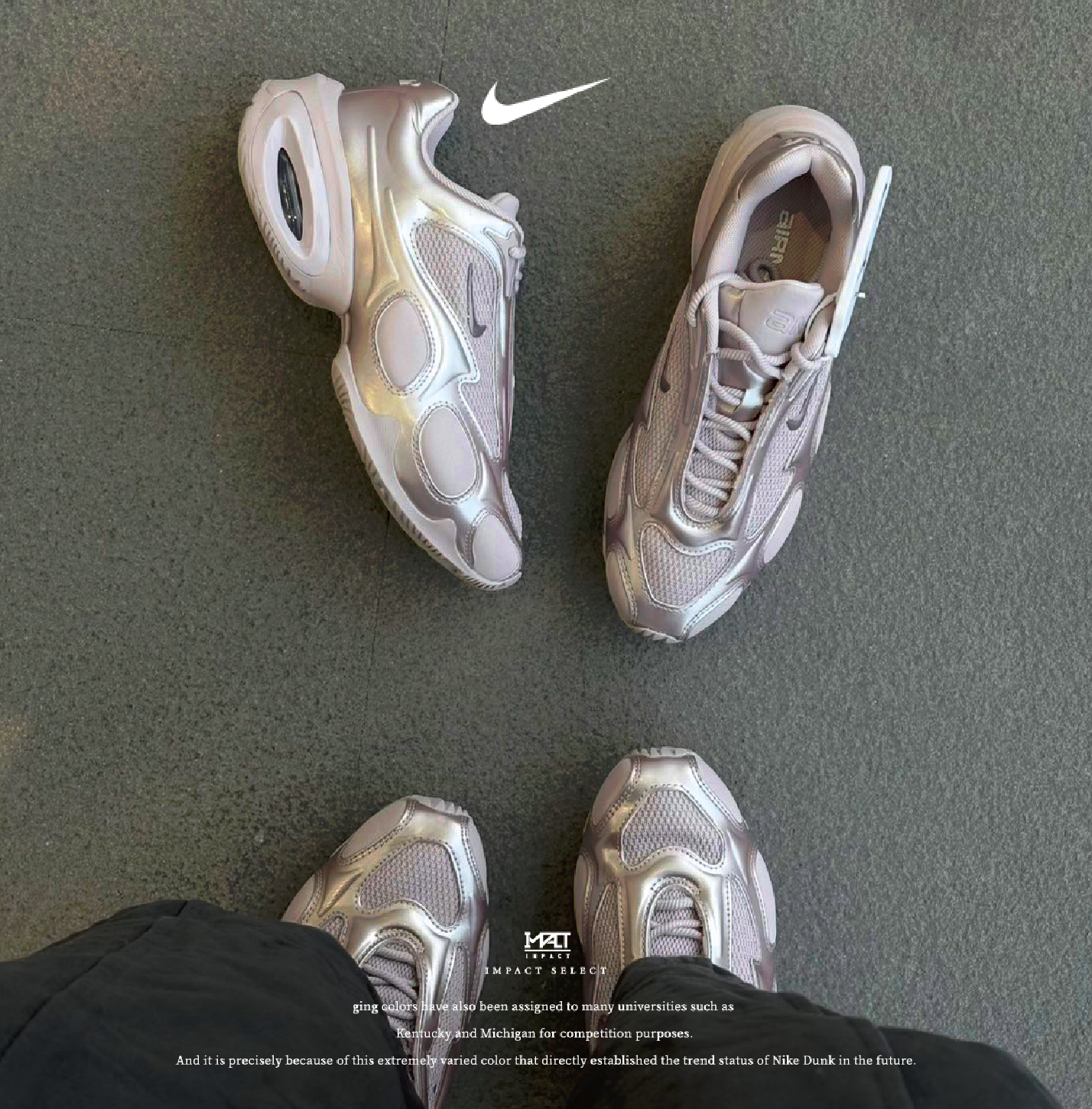 Nike Air Max Muse 煙粉流光 海外限定色 柳智敏 Karina 同款 老爹鞋 FV1920-604