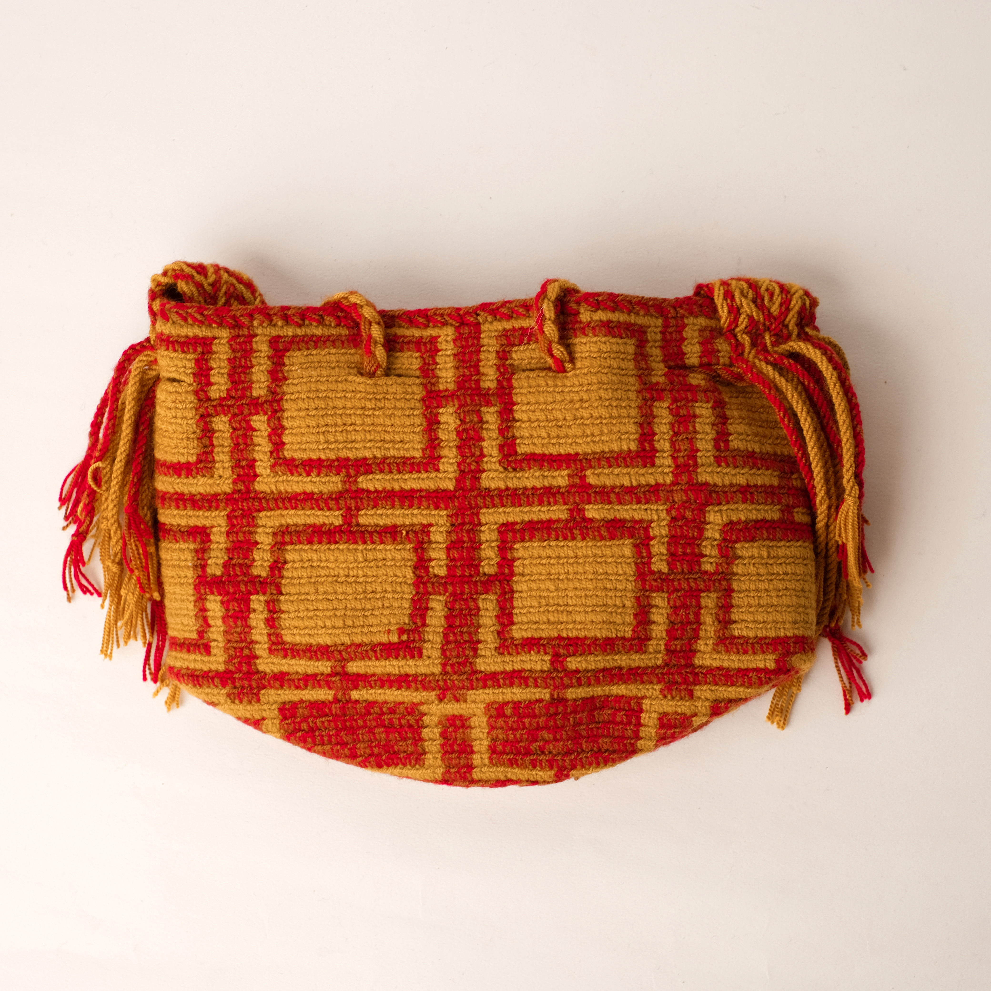 瓦尤編織包｜hojas caídas- 小｜哥倫比亞