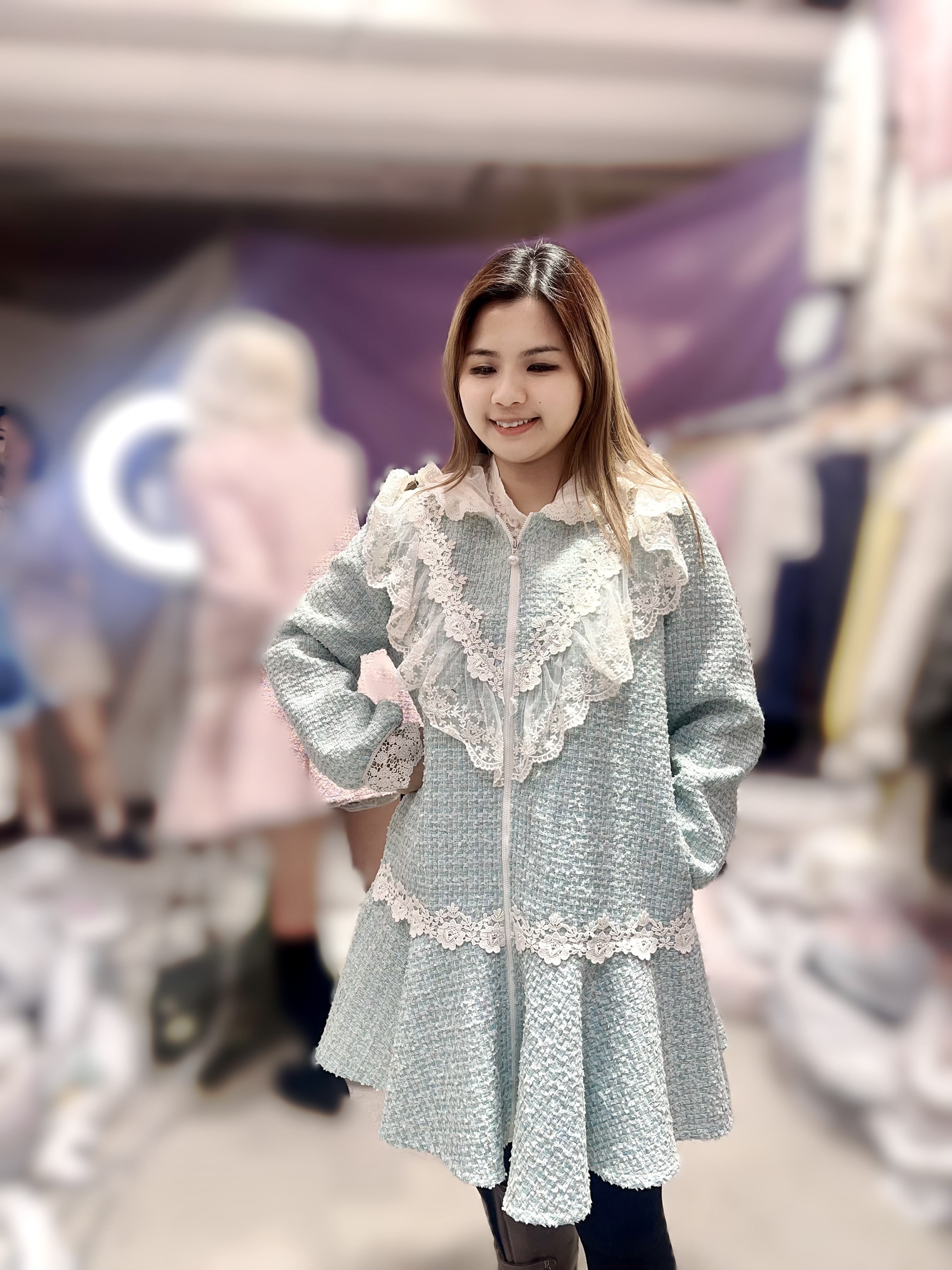 M62   LACE  胸42 長33 $699 (一口價) 叻叻價