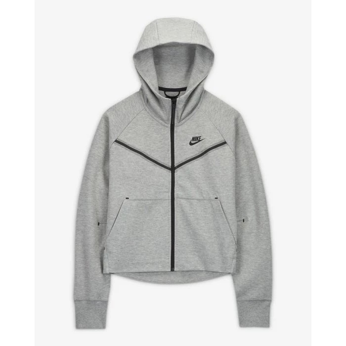 NIKE NSW HOODIE 運動外套 連帽 棉質 灰色 女款 CW4299-063