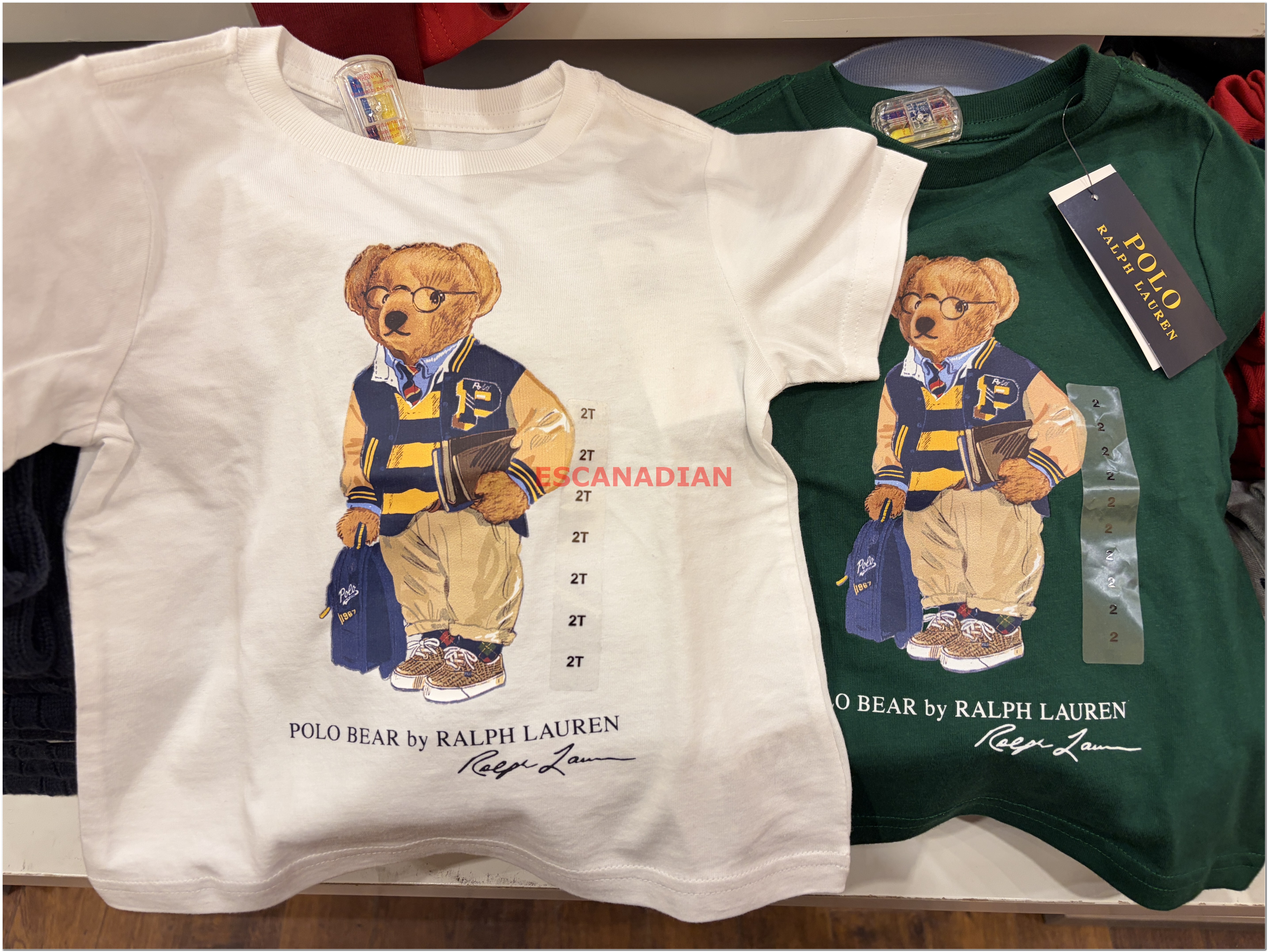 【限時】POLO Ralph Lauren 小男童 Polo小熊 短TEE (2色)