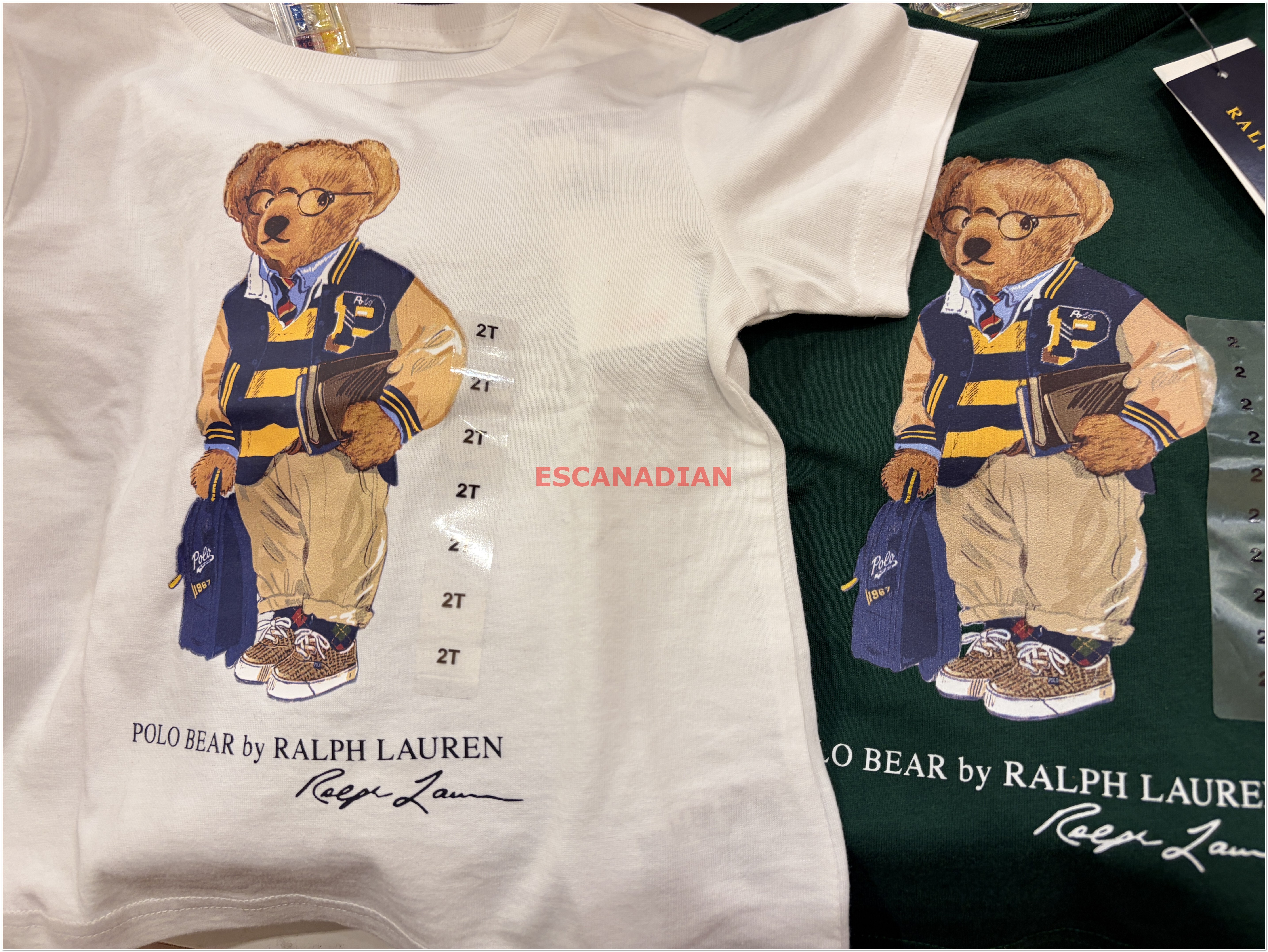 【限時】POLO Ralph Lauren 小男童 Polo小熊 短TEE (2色)