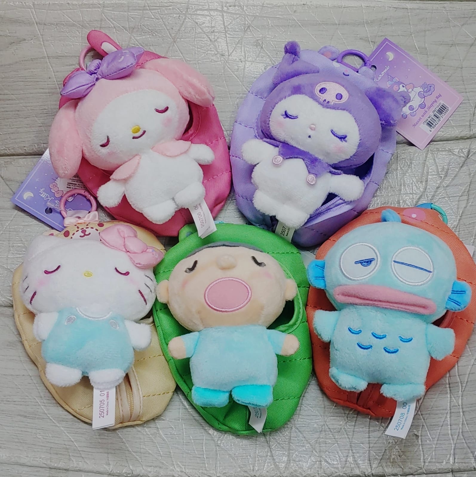 Sanrio 睡袋公仔