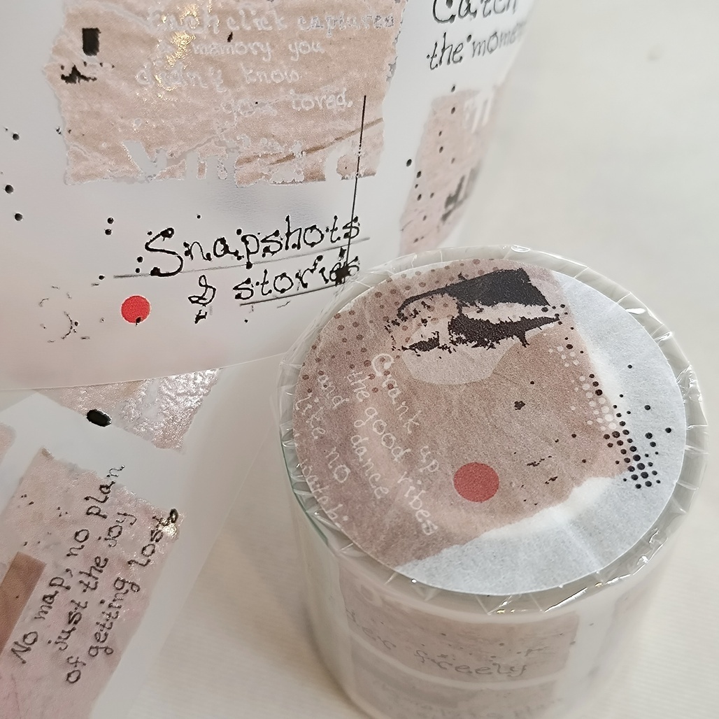 Lihaopaper．塗鴉日記-108 5cm霧面PET <整捲/分裝>