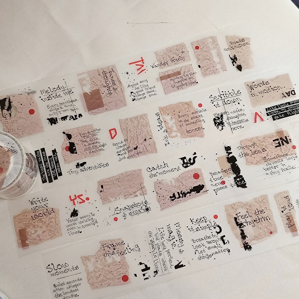 Lihaopaper．塗鴉日記-108 5cm霧面PET <整捲/分裝>