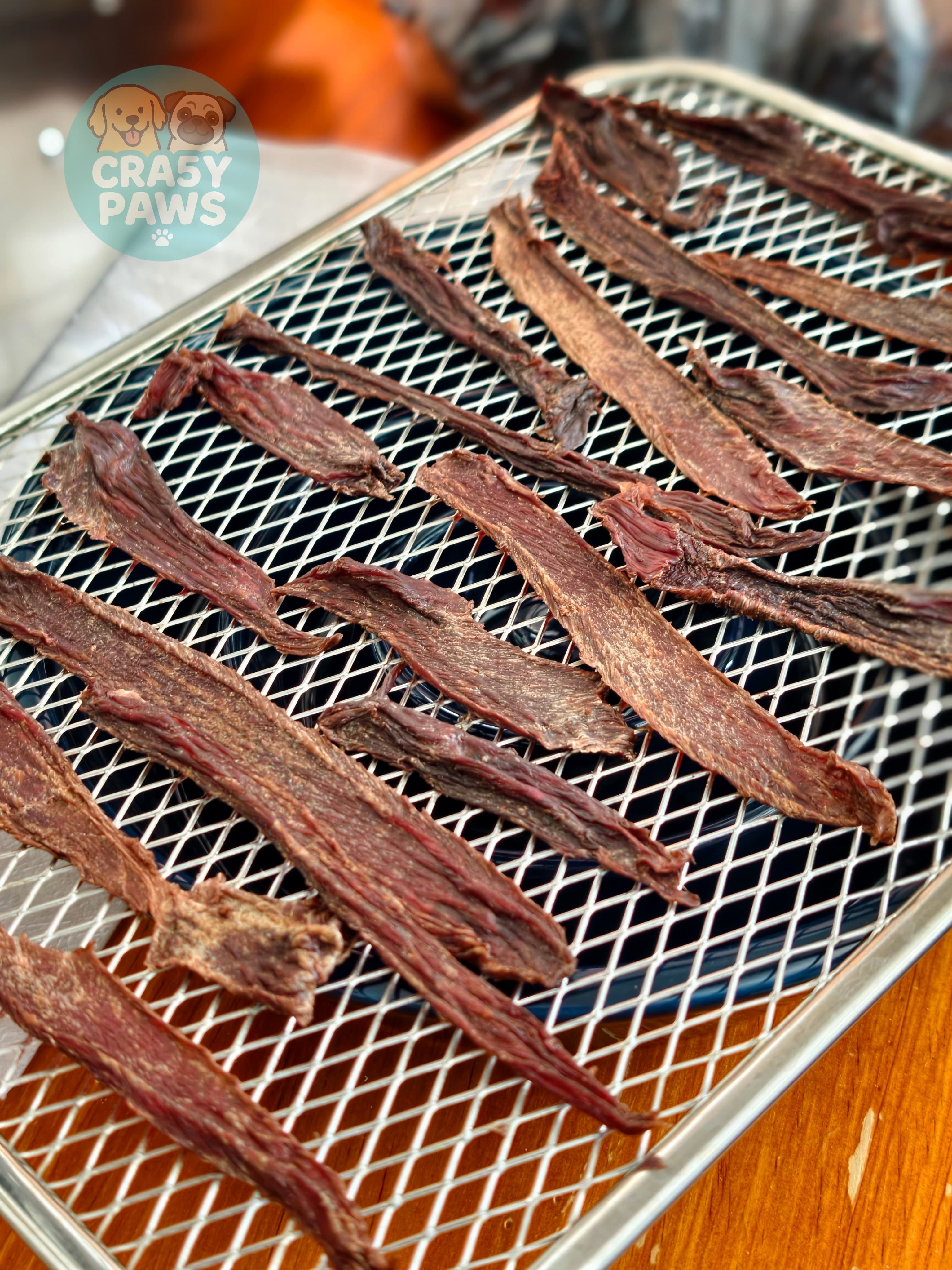 CRA5Y PAWS 風乾紐西蘭鹿條｜狗狗天然零食