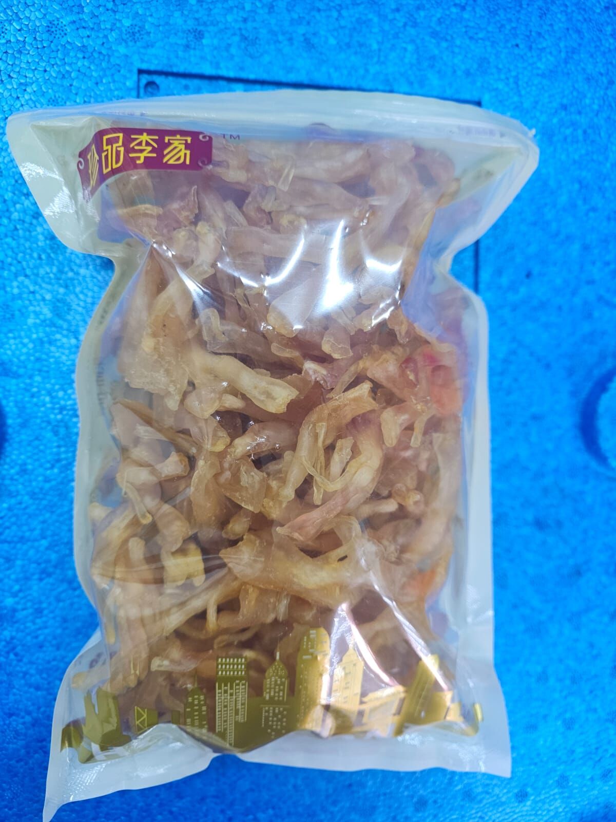 0116ZP81-珍品李家ZP-新鮮制乾豬腳筋 1斤裝 (A81)