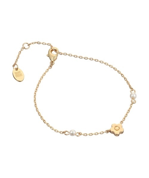 MARY QUANT / Station Pearl Bracelet