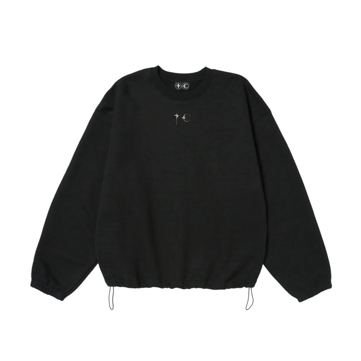 [THUG CIUB] 圓領抽繩大學T