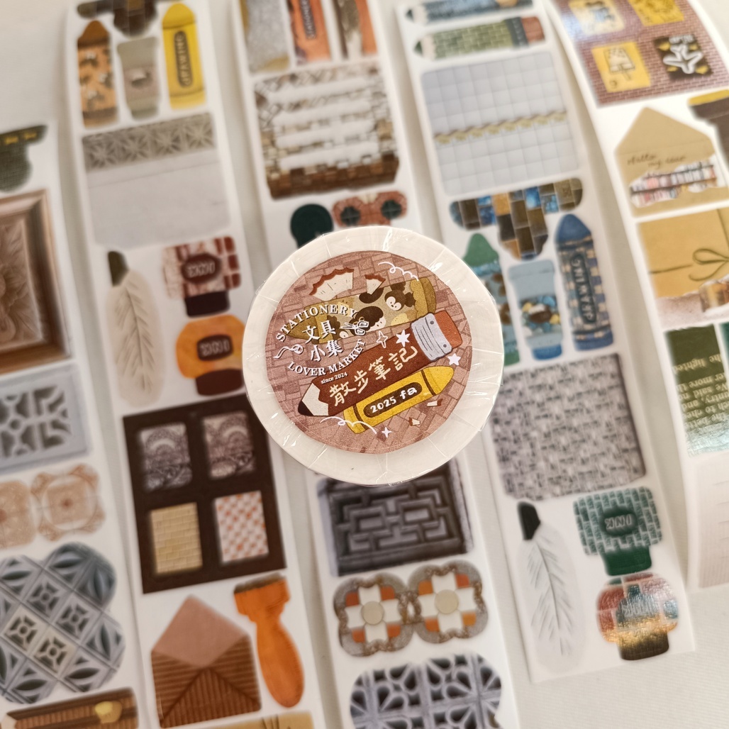 fafa製造所．散步筆記 4cm割型和紙膠帶  <整捲/分裝>