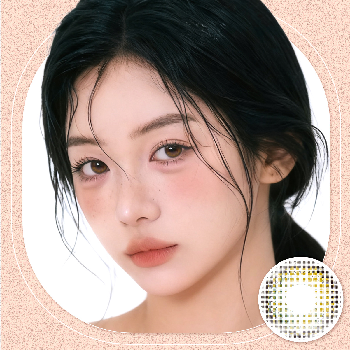 台塑生醫BioVision 彩色日拋_琉璃星辰Shiny Bronze_10片裝