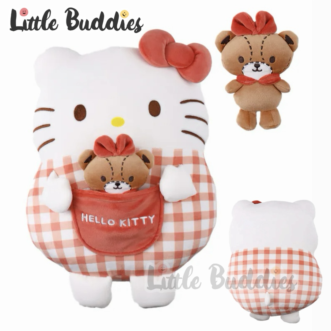 Global Sanrio 口袋Cushion連公仔